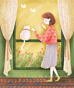 2323@小文~~   【设计学习群2314619】宅女日常~插画商业插画白宙cosmos - 作品 - 站酷 (ZCOOL)