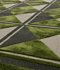 Edward Fields green geometric midcentury design