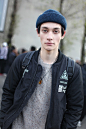 Paris Men&#;39s Fashion Week street style.