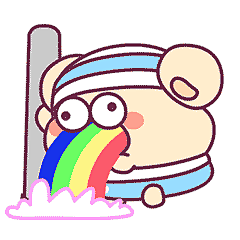 早安蛋蛋表情包--吐