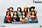 Mona Lisa Mini Figures by STRAVELING MUZEUM - Preorder