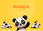 stickers artist cute Emoji Moji Panda  pushai bear kawaii