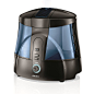 HoMedics UHE-WM70 Cool and Warm Mist Ultrasonic 1.7-Gallon Humidifier (Black)