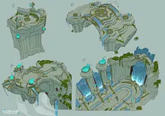 【全是干货！白嫖党福音 -《暗黑血统：创世纪》场景设计分享】