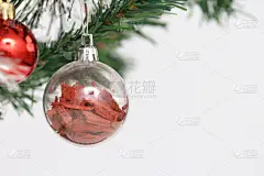 球体,悬挂的,贺卡,圣诞装饰物,家庭,新年前夕,雪,婚礼