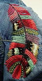 Embroidery designs fashion textiles mixed media 47 Super Ideas #embroideryclothes