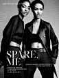 Joan Smalls & Jourdan Dunn by Patrick Demarchelier for W Magazine February 2014