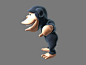 【新提醒】Q版卡通大嘴猴maya绑定角色动画模型maya卡通猴子绑定模型下载 - 动物模型 - CG资源分享网