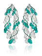 Paraiba earrings, Chopard, 2013