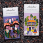 Fairytale Chocolate Bars / Chocochou : Illustrations for the chocolate brand 'Chocochou'