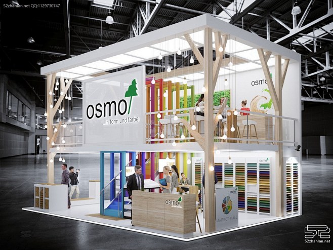 【OSMO】展台设计分享 - 52展览设...
