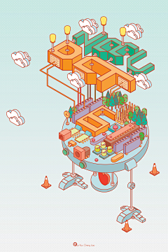 紫陌小菲采集到轴测图