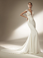 西班牙著名老牌高定奢华婚纱综合品牌 Pronovias（普洛诺维斯）2021春夏高定婚纱系列