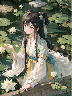 不画书采集到插画-古风人物