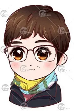q版头像卡通照片设计人物定制微信logo形象纪念日特价真人转漫画-淘宝网