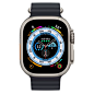 Apple/苹果 Apple Watch Ultra；钛金属表壳；午夜色海洋表带-tmall.com天猫