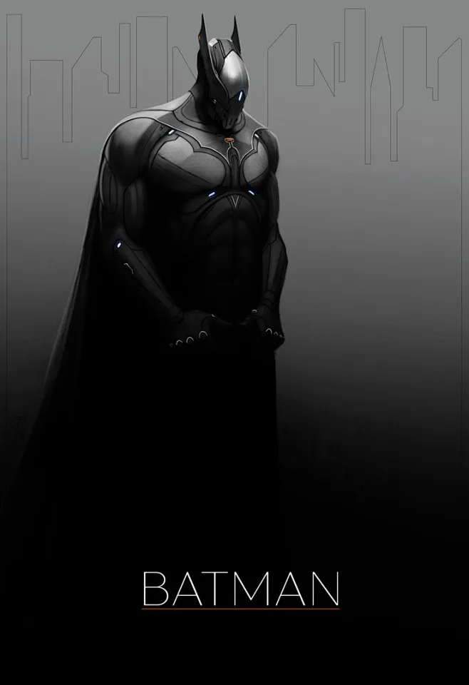 Batman by Tom Long-花瓣网