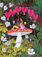 插画家 Phoebe Wahl 自然系插画作品  |  www.phoebewahl.com ​​​​