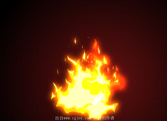 flash特效绘制-游戏特效-CG作品网...
