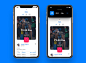 运动app首页概念设计方案欣赏 -25学堂 : 用户打开APP，最先看到的就是首页，首页是第一交互界面，是用户的第一印象，首页是用户的第一印象，首页的交互体验直接影响到···