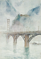 梁栋（1926-2014年）辽宁东沟人。1946年进入白山艺术学校。1954年毕业于中央美术学院绘画系，1956年于该院版画系任教，曾任版画系副主任，教授、研究生导师。曾兼任中国版画家协会常务理事、副秘书长，中国美术家协会第一届水彩画艺委会主任，《版画世界》副主编，《中国水彩》主编，北京水彩画学会创会会长。