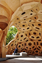 Parametric Wood Architecture / ICD/ITKE Institute for Computational Design