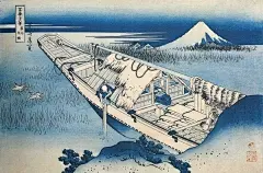 【绘画】葛饰北斋：浮世绘
#一天一画# #插画狂想# #设计小课堂# #手绘作品# ​​​​