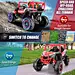 24伏儿童乘车4x4越野卡车电池供电电动UTV 2座! - 第 5 张/共 10 张