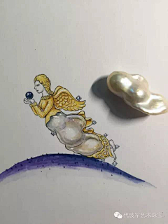 喜欢芥子的橙子采集到Jewellery sketch