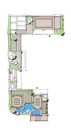 Garden-Liu采集到E庭院——平面方案参考