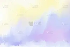 五颜六色的水彩。枯燥乏味的纹理背景。淡颜色的壁纸。数字艺术绘画。