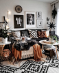 Photo by Interior Boho Home Decor on October 15, 2021. May be an image of living room.