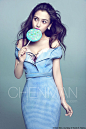 2013年8月《时尚芭莎》Angelababy — 陈曼