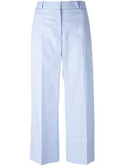 striped cropped pant...