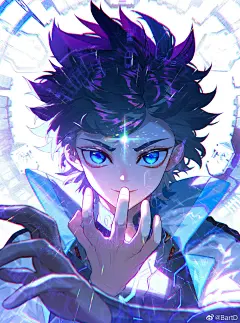 《斗罗大陆Ⅳ终极斗罗》漫画，蓝轩宇