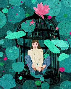 等三井打篮球采集到不同画师作品