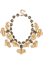 Tory Burch | Pentier 花朵造型镀金项链 | NET-A-PORTER.COM 颇特女士