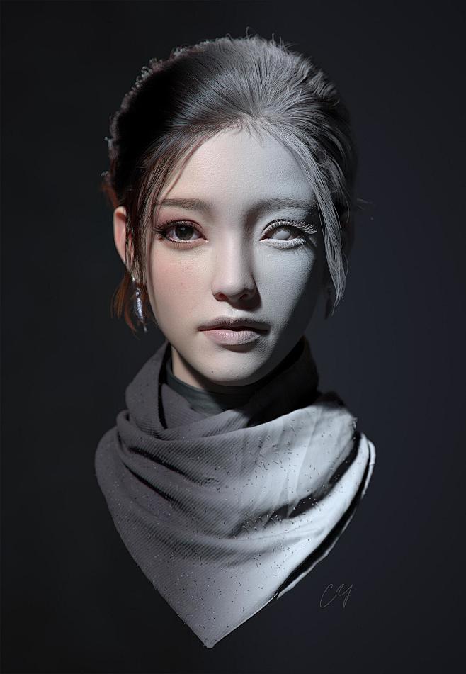 头像练习-女_GGAC