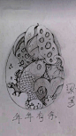 #雕刻参考图##玉雕图谱##玉雕线稿##玉雕##描线图##玉雕入门##玉雕图案##玉雕描图##中国传统##设汇##设汇素材网##设汇设计##https:::www.shehui123.cn花鸟鱼虫 (64)