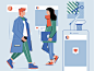 Fashion Trends industrial textile mobile illustration pr gen z instagram influencer trends magazibe fashion
