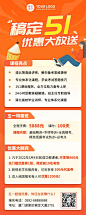 五一劳动节节日营销教育行业招生促销长图海报