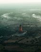 MYANMAR Temples from Above