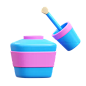 Nail Polish  3D Icon