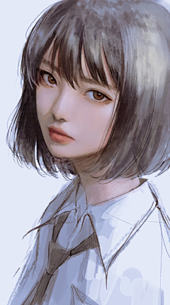 一杯橙汁采集到素描 线稿