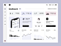 Figma 的仪表板概念“C”项目徽标 ui ux 矢量插图品牌系统 figma 设计任务管理器任务跟踪器管理器任务跟踪器小部件 crmui uicrm crmkit crm 仪表板