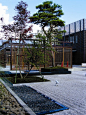“枯山水”现代日式庭院 - 庭院景观 - 让设计更简单