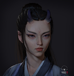 悬崖上的鲸鱼姬采集到【高模】造型