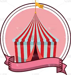 马戏团,粉色背景,家庭,公园,传统节日,化妆舞会服,儿童,节日,复古