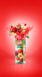 WATTS JUICE | SPLASHES : Campaign for Watts Juices, made full with organic splashes. Not CGI.