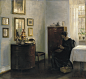 39073073092-carl-holsoe-woman-with-fruit-bowl-c1900-10